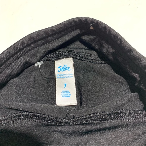 NWOT black Justice leggings, gray Gap Sweatpants, Girls 6-7 - Picture 5 of 13